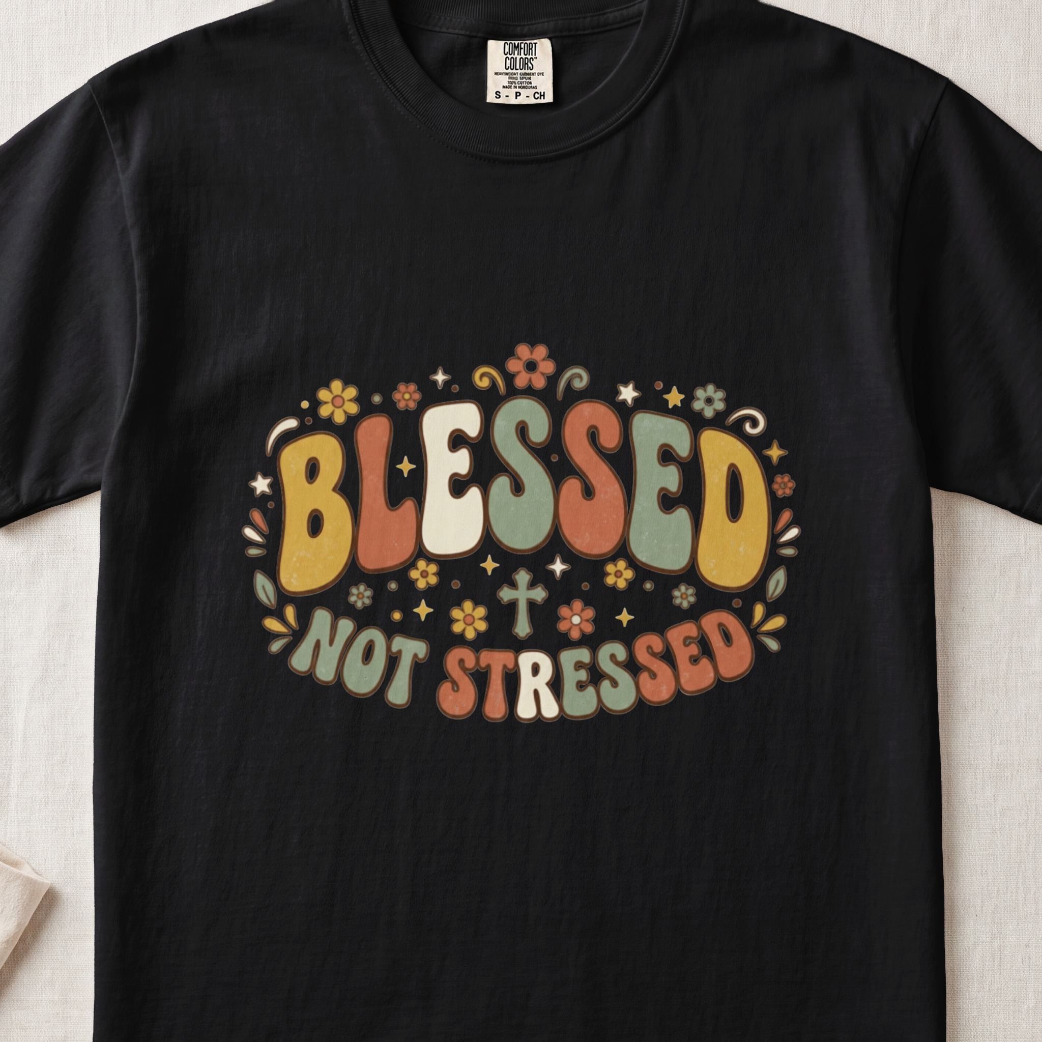 Retro Blessed T-Shirt