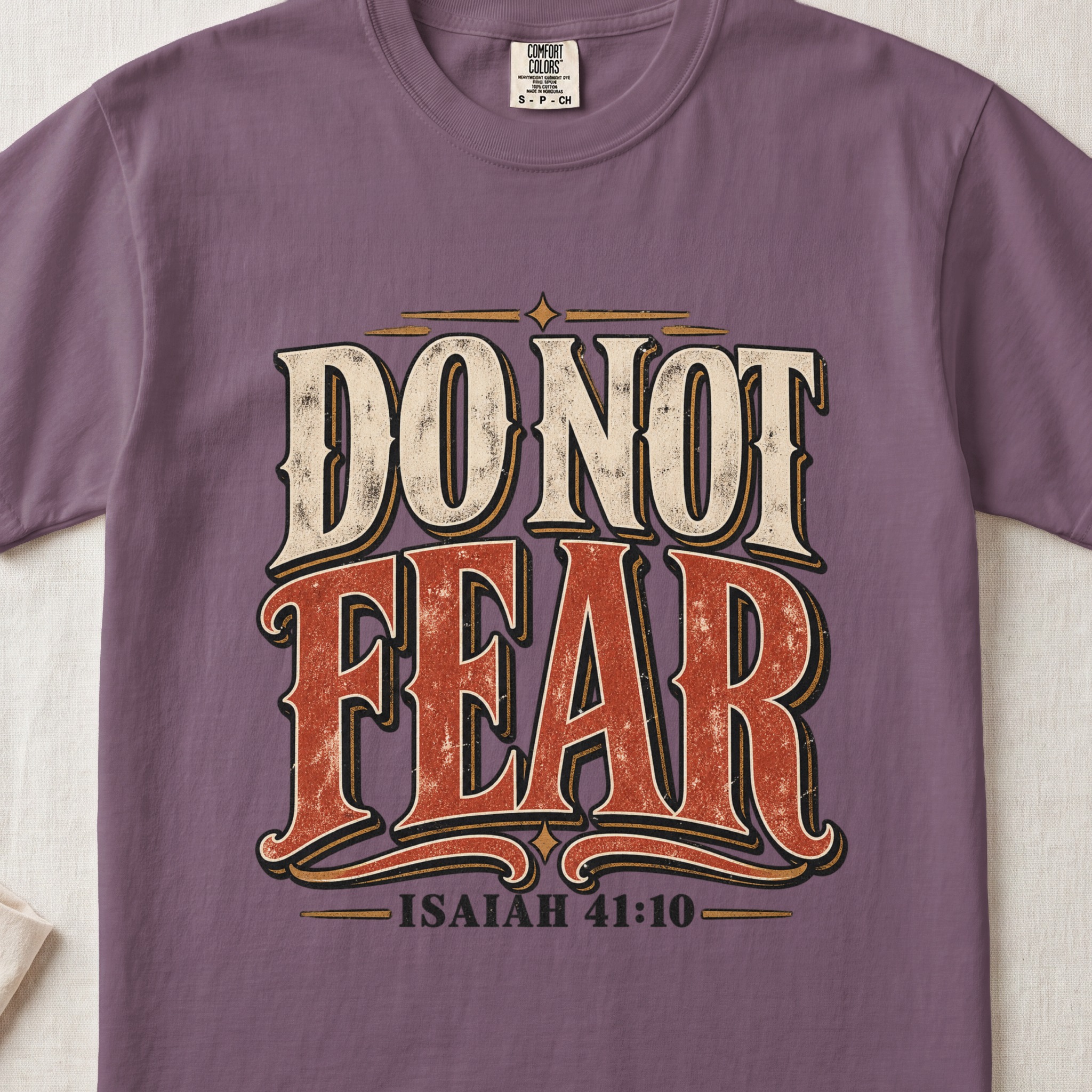 Do Not Fear Isaiah 41 10 T-Shirt, Vintage Christian Shirt, Faith Western Graphic Tee, Bible Verse Shirt, Scripture Tee Gift Do Not Fear Isaiah 41 10 T-Shirt, Vintage Christian Shirt, Faith Western Graphic Tee, Bible Verse Shirt, Scripture Tee Gift