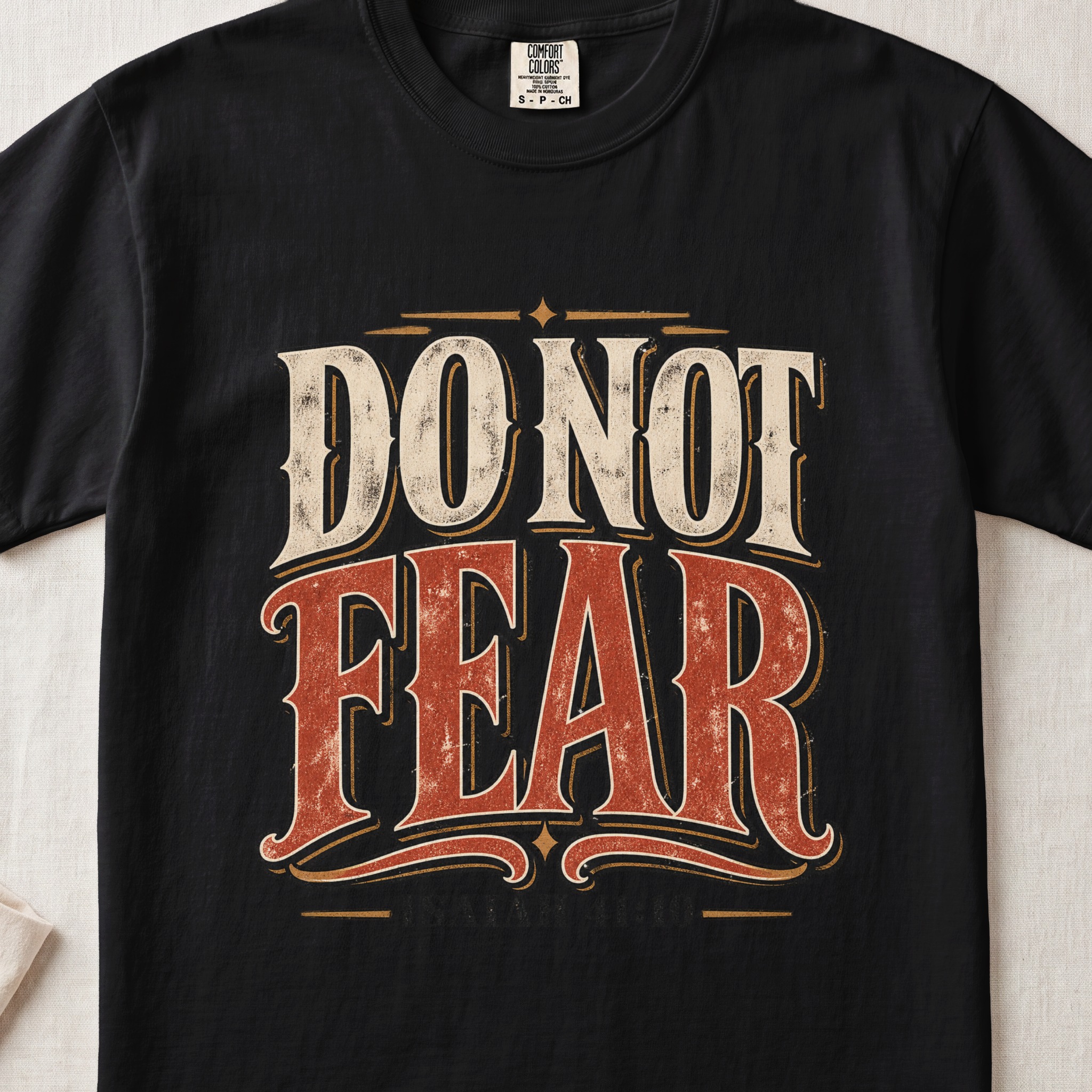 Do Not Fear Isaiah 41 10 T-Shirt, Vintage Christian Shirt, Faith Western Graphic Tee, Bible Verse Shirt, Scripture Tee Gift - View 2 Do Not Fear Isaiah 41 10 T-Shirt, Vintage Christian Shirt, Faith Western Graphic Tee, Bible Verse Shirt, Scripture Tee Gift - View 2
